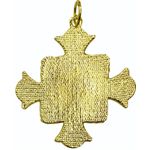 Cruz Medalha Do Apostolado Dourada