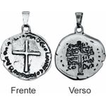 Medalha São Bento Original Duas Cruzes 25 Mm