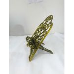 Porta Bíblia Metal Médio Ouro Velho