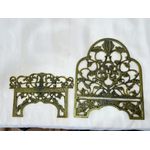 Porta Bíblia Metal Médio Ouro Velho