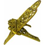 Porta Bíblia Dourado Plástico