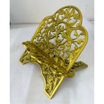 Porta Bíblia Dourado Plástico
