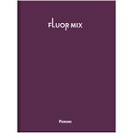 Caderno 1/4 Brochura 80fls Cd Fluor Mix Foroni