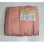 Lençol Malha Queen Liso Salmon elástico com 2 Fronhas 