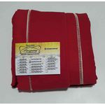 Lençol Malha Queen Liso Vermelho