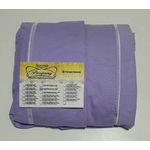 Lençol Malha Queen Liso Lilás e 2 fronhas