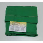 Lençol malha Solteiro Liso Verde Folha com 1 Fronha