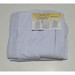 Lençol Malha Queen Liso Branco