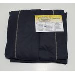 Lençol Malha Queen Liso Preto elástico com 2 Fronhas Copia Copia