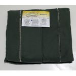 Lençol Malha Queen Liso Verde Militar elástico com 2 Fronhas 