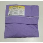 Lençol malha Solteiro Liso Lilás com 1 Fronha 