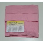 Lençol malha Solteiro Liso Rosa BB com 1 Fronha 