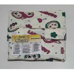 Lençol malha Solteiro Estampado Labubu com 1 Fronha 