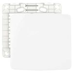 PLACA 4X4 CEGA 19433 B3 BRANCO - MARGIRIUS