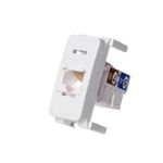 TOMADA RJ 45 CAT5 BCO 19412 B3 BRANCO - MARGIRIUS