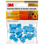 10 CONECTOR EMENDA DERIVAÇÃO 1,5MM AZ 560 MAIOR SEGURANÇA 3M