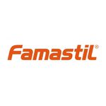  Vassoura plast laranja 26d c/ cabo famastil