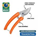 Tesoura de podar plantas jardim profissional Tramontina