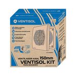 Exaustor Banheiro Ventilador Biv 5w 150mm Premiun Ventisol