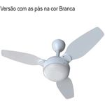 Ventilador Teto Ventisol Legacy LED Branco/Pinus com Controle Remoto Bivolt
