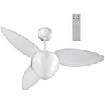 Ventilador Teto Ventisol Aires Branco Inverter Controle Bivolt
