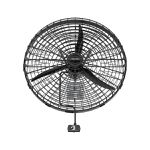 Ventilador de Parede Industrial 1M Alta Vazão Preto Ventisol