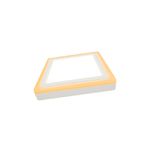 PAINEL LED DUAL COLOR 18W+6W SOBREPOR QUADRADO TASCHIBRA