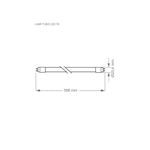 LAMPADA TUBULAR LED T8 9,9W 6500K AUTOVOLT