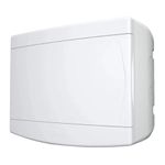 Quadro Distribuição Sobrepor 6/8 disjuntor Tp Branca Tigre