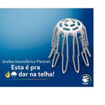 GRELHA FLEXIVEL P/ CALHA ABACAXI HEMISFERICA 88/100 TIGRE