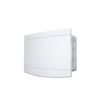 Quadro Distribuição Embutir 3/4 disjuntor Tampa Branca Tigre