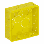 CAIXA LUZ EMBUTIR 4 X 4 AMARELA PVC ANTICHAMA TIGRE
