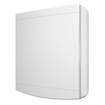 Quadro Distribuição Sobrepor 18/24 disjuntores Branca Tigre