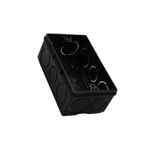 CAIXA LUZ EMBUTIR 4 X 2 PRETA PVC ANTICHAMA TIGRE