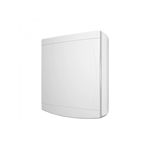 Quadro Distribuição Sobrepor 12/16 disjuntores Branca Tigre