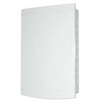 Quadro Distribuição Embutir 27/36 c/Barramento disjuntores Branca Tigre