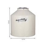 CAIXA AGUA LIMPA BOIA E FILTRO AREIA 2500 L ACQUALIMP