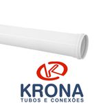 Tubo de Esgoto 100mm Krona 1MT