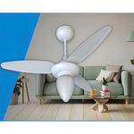 Ventilador teto 3p wind light 127v branco ventisol