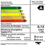 Ventilador teto 3p wind light 127v branco ventisol