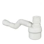 SIFÃO C/ COPO UNIVERSAL AJUSTAVEL FLEXIVEL BRANCO TIGRE 