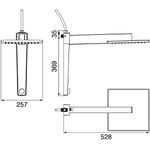 Chuveiro Acqua Century Eeletronico 220V X 7500W Preto