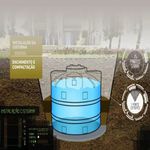 Cisterna 3.000 Litros Acqualimp sem acessórios