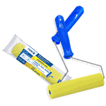 ROLO PINTURA ESPUMA AMARELA 15 CM TIGRE