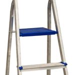 ESCADA DOMESTICA ALUMINIO 4 DEGRAUS REAL 