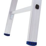 Escada Extensiva 10 Degraus 4x1 