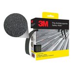 Fita antiderrapante rampa escada piso 50mm 20m preto 3m