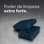 ESPONJA FIBRA LIMPEZA FIBRAÇO 87X125 C/ 5 UN ORIGINAL 3M 