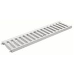 GRELHA PISO PVC EXTERNO 13X50CM 3T BRANCA VEIC. LEVE TIGRE