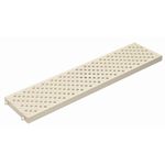GRELHA PISO PEDESTRE PVC RESISTENTE 13X50CM AREIA TIGRE
